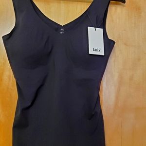 Knix Evolution Shapewear Tank top, NWT, Women's L, Black